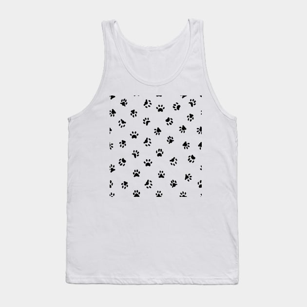 Wild Animal paw Print Tank Top by RubyCollection